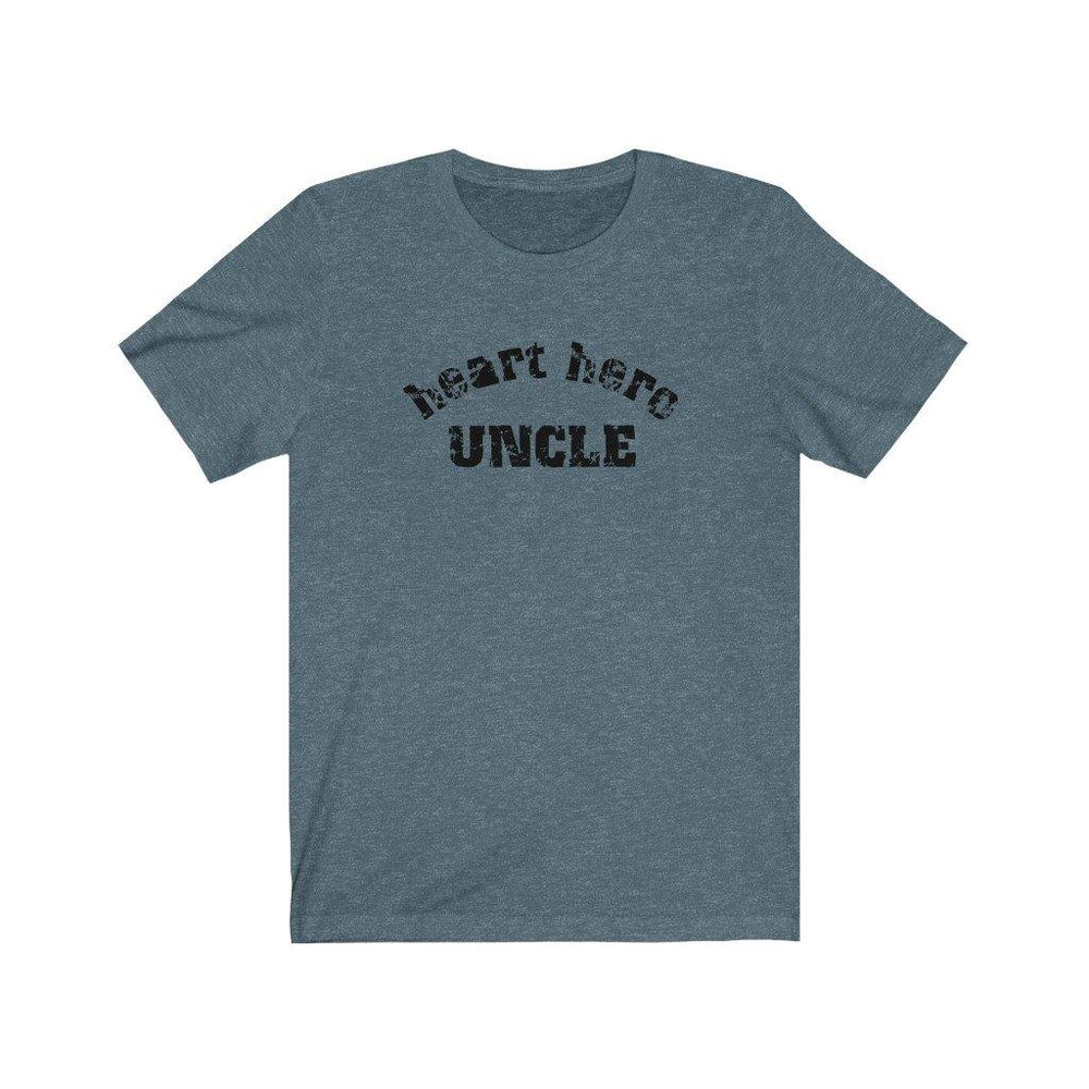 
                  
                    Heart Hero Uncle Unisex Tee - CHD warrior
                  
                