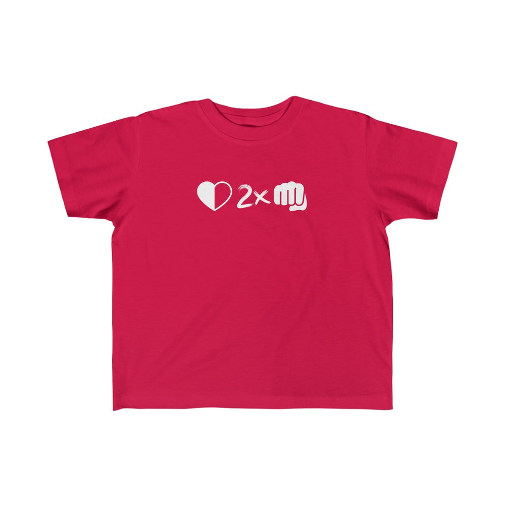 
                  
                    *NEW!* Toddler Half a Heart, Twice the Figtht Tee
                  
                