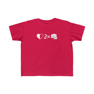 
                  
                    *NEW!* Toddler Half a Heart, Twice the Figtht Tee
                  
                