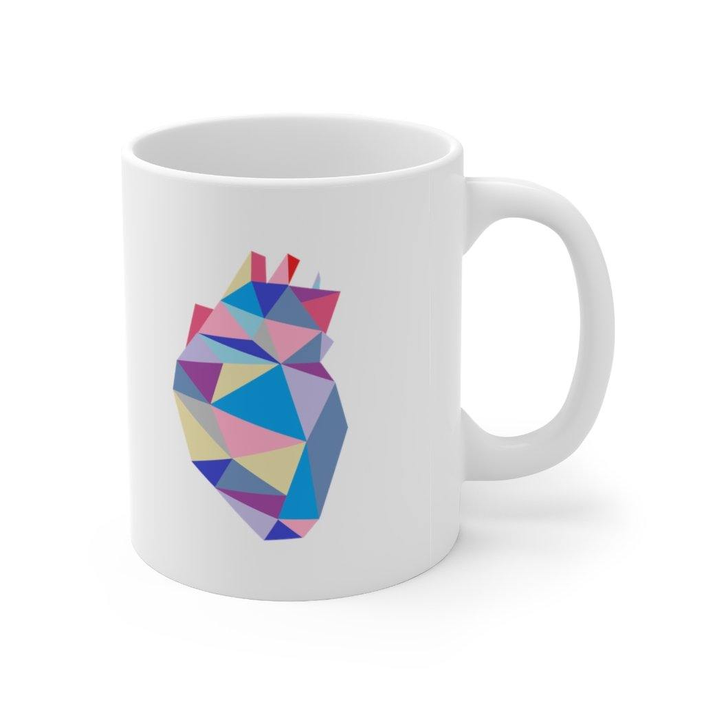 
                  
                    Abstract Heart Mug 11oz - CHD warrior
                  
                
