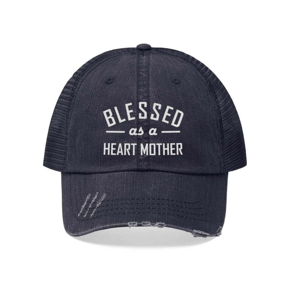 Blessed as a Heart Mother Trucker Hat - CHD warrior