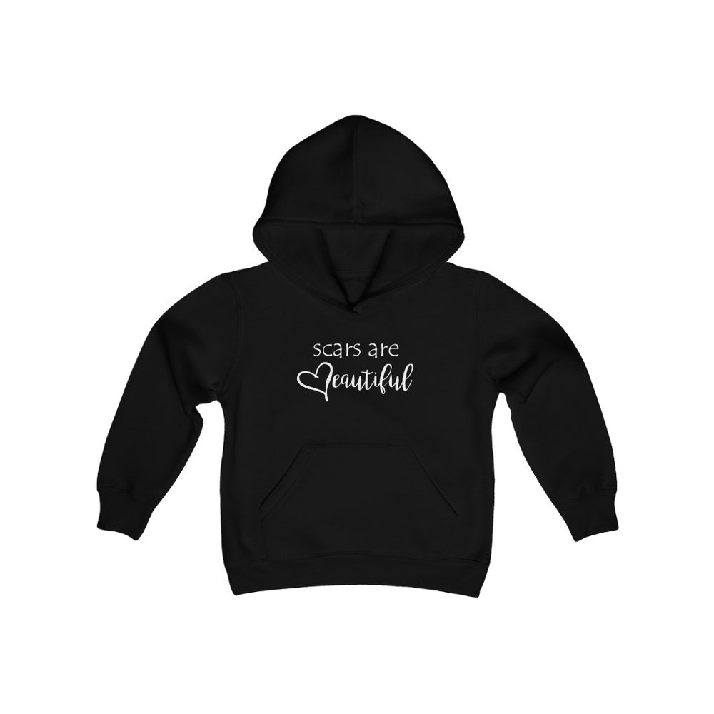 Scars are Beautiful Kids Warrior Hoodie