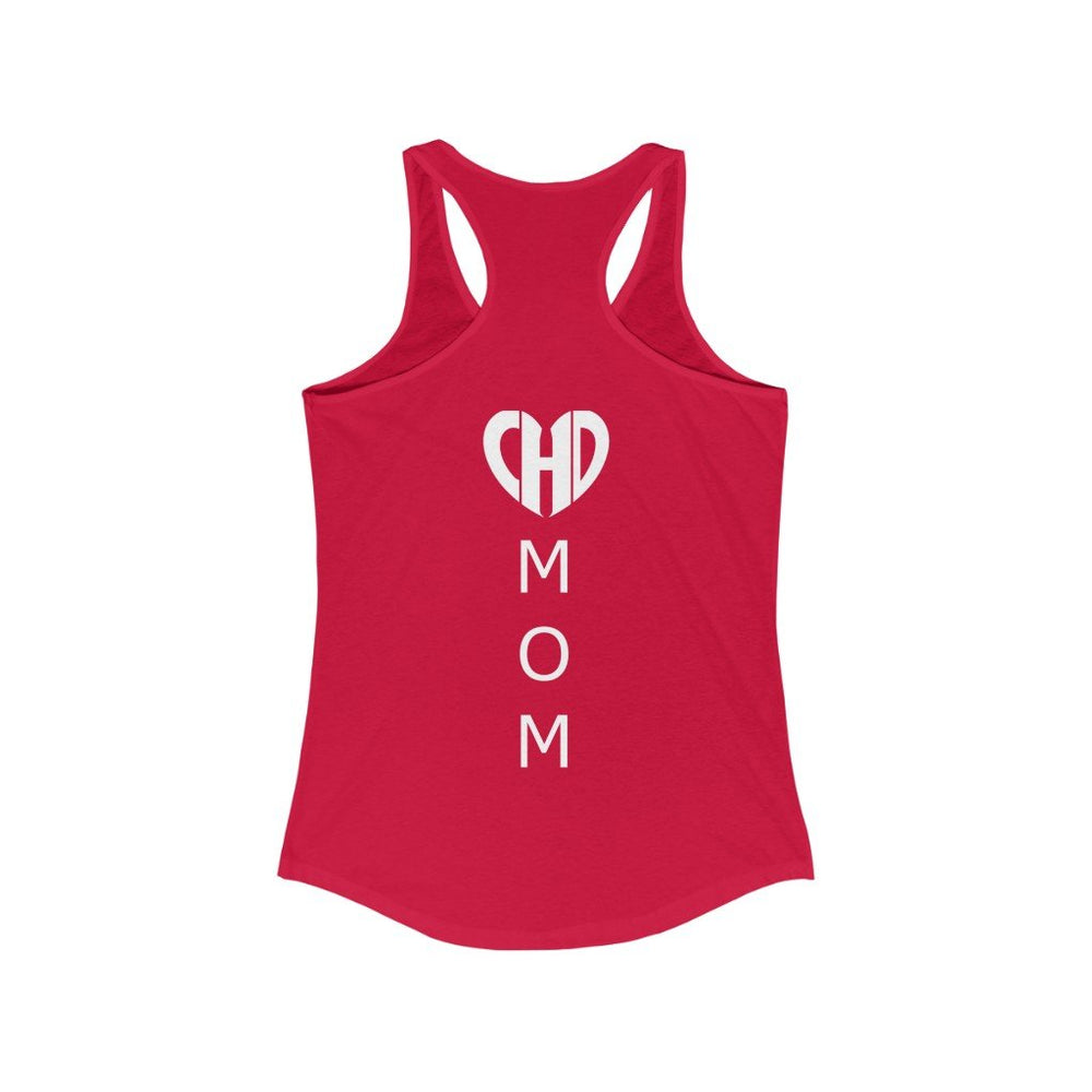 CHD Mom Slim Fit Racerback Tank - CHD warrior