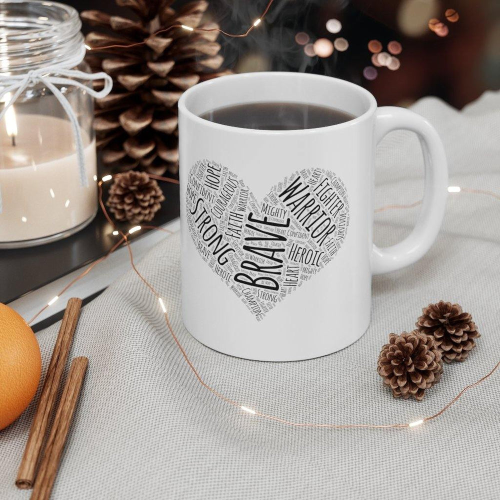 
                  
                    "If my Heart had Words" 11oz Mug - CHD warrior
                  
                
