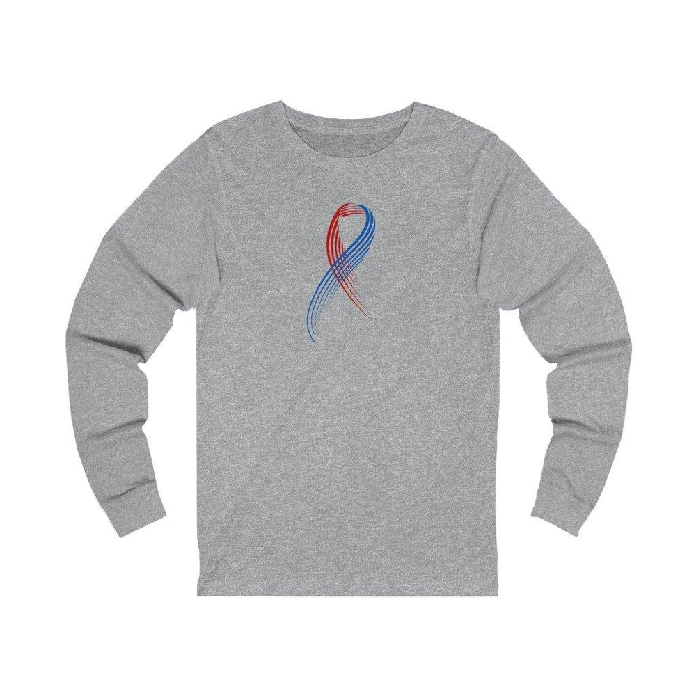 
                  
                    Heart Mom Ribbon Long Sleeve Tee - CHD warrior
                  
                