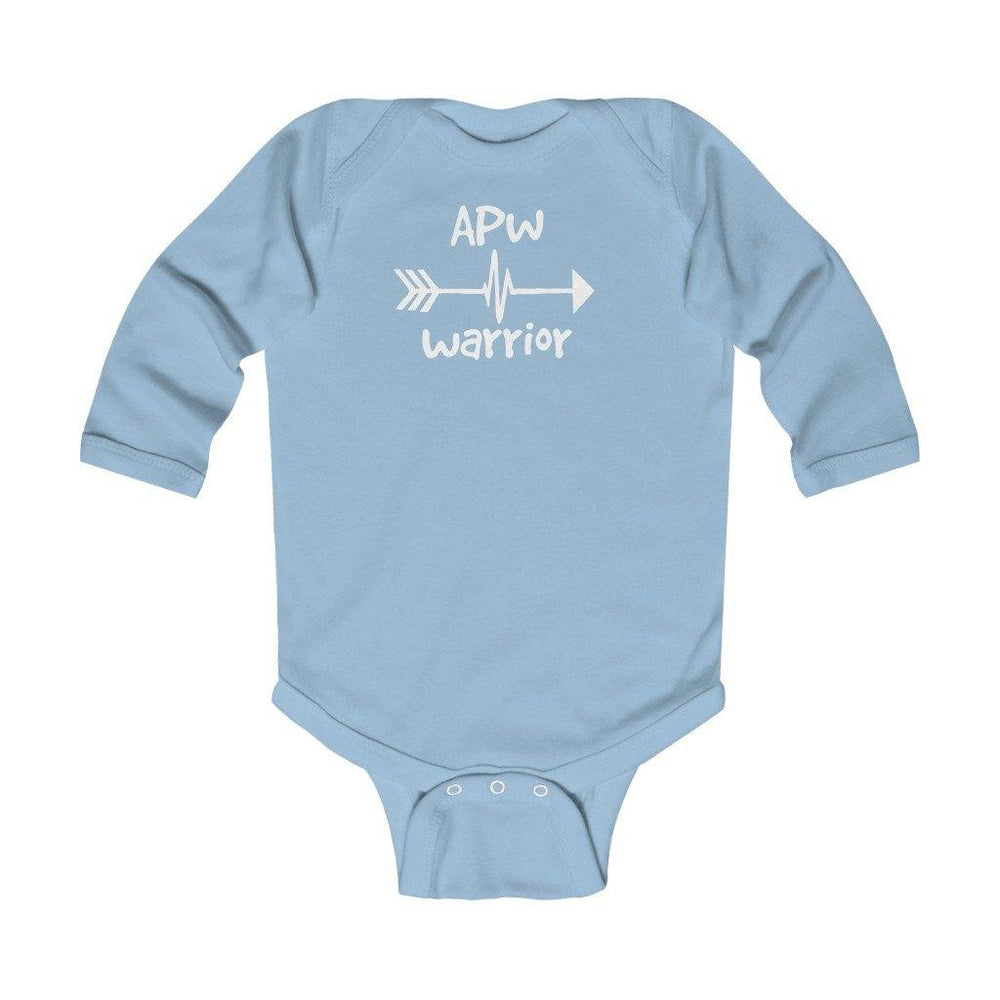 
                  
                    APW Warrior Long-Sleeve Onesie - CHD warrior
                  
                