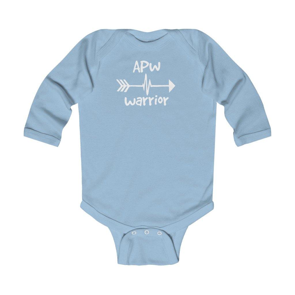 
                  
                    APW Warrior Long-Sleeve Onesie - CHD warrior
                  
                