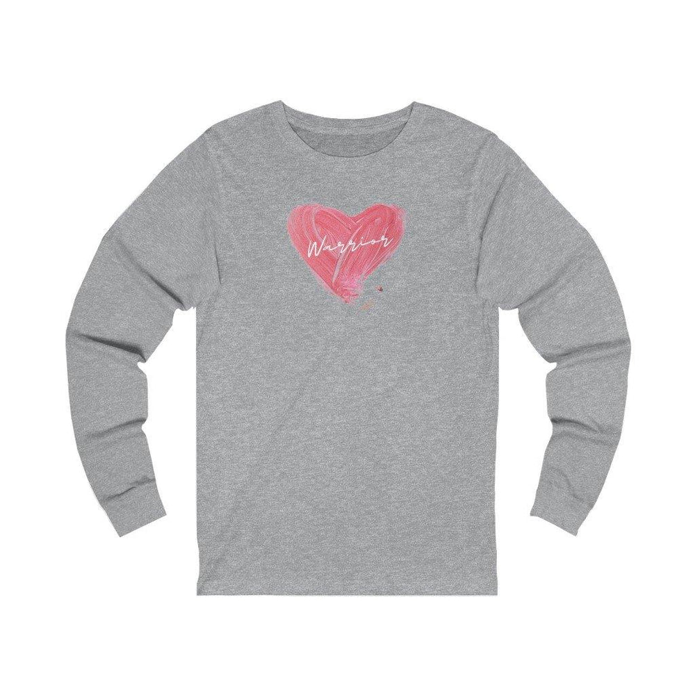 
                  
                    Brushed Heart Warrior Long Sleeve Tee - CHD warrior
                  
                