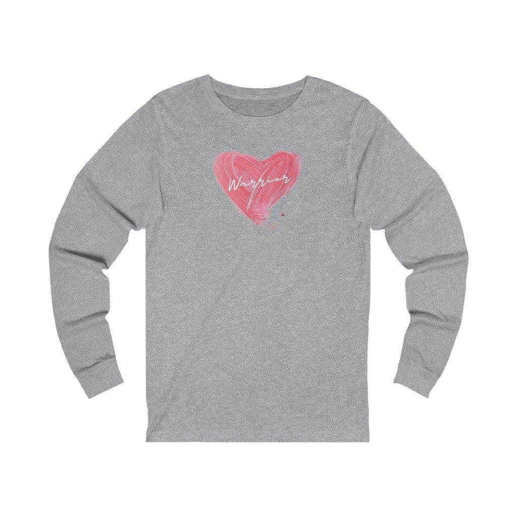 
                  
                    Brushed Heart Warrior Long Sleeve Tee - CHD warrior
                  
                