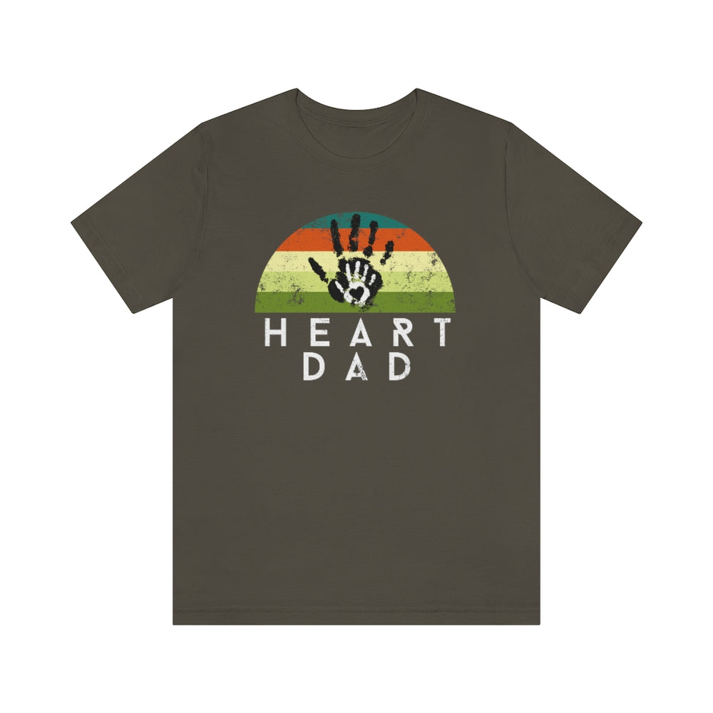 
                  
                    "Hand in Hand" Heart Dad Unisex Tee
                  
                