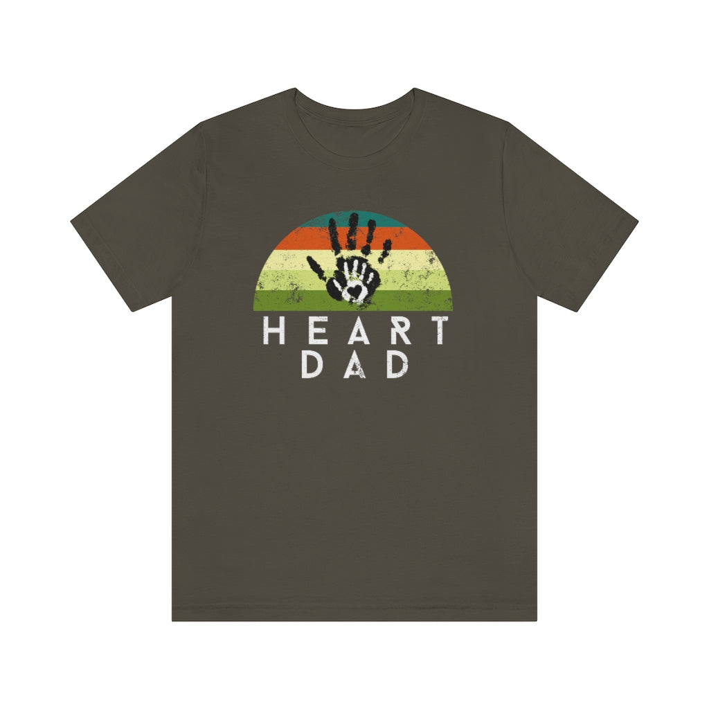 
                  
                    "Hand in Hand" Heart Dad Unisex Tee
                  
                