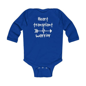
                  
                    Heart Transplant Warrior Long-Sleeve Onesie - CHD warrior
                  
                