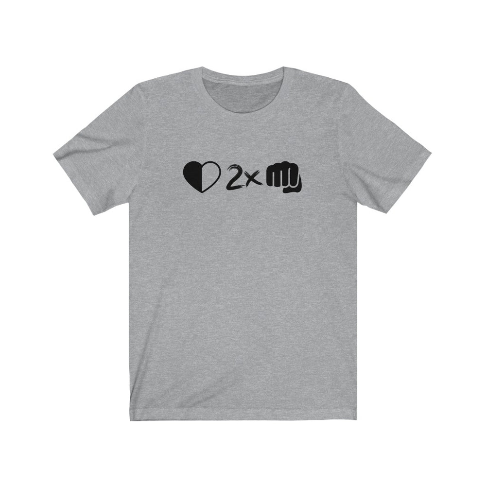 
                  
                    *NEW!* Half a Heart, Twice the Fight Unisex Tee
                  
                