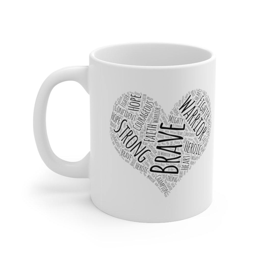 "If my Heart had Words" 11oz Mug - CHD warrior