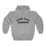 Heart Hero Grandpa Hoodie - CHD warrior