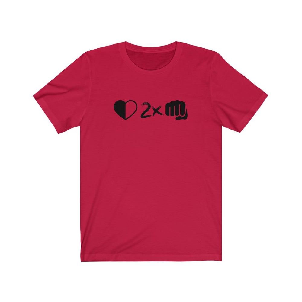 
                  
                    *NEW!* Half a Heart, Twice the Fight Unisex Tee
                  
                
