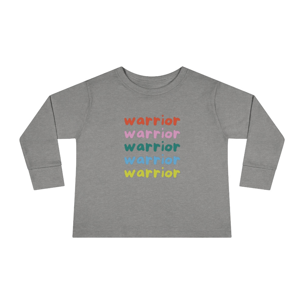 
                  
                    Toddler Warrior Long Sleeve Tee
                  
                