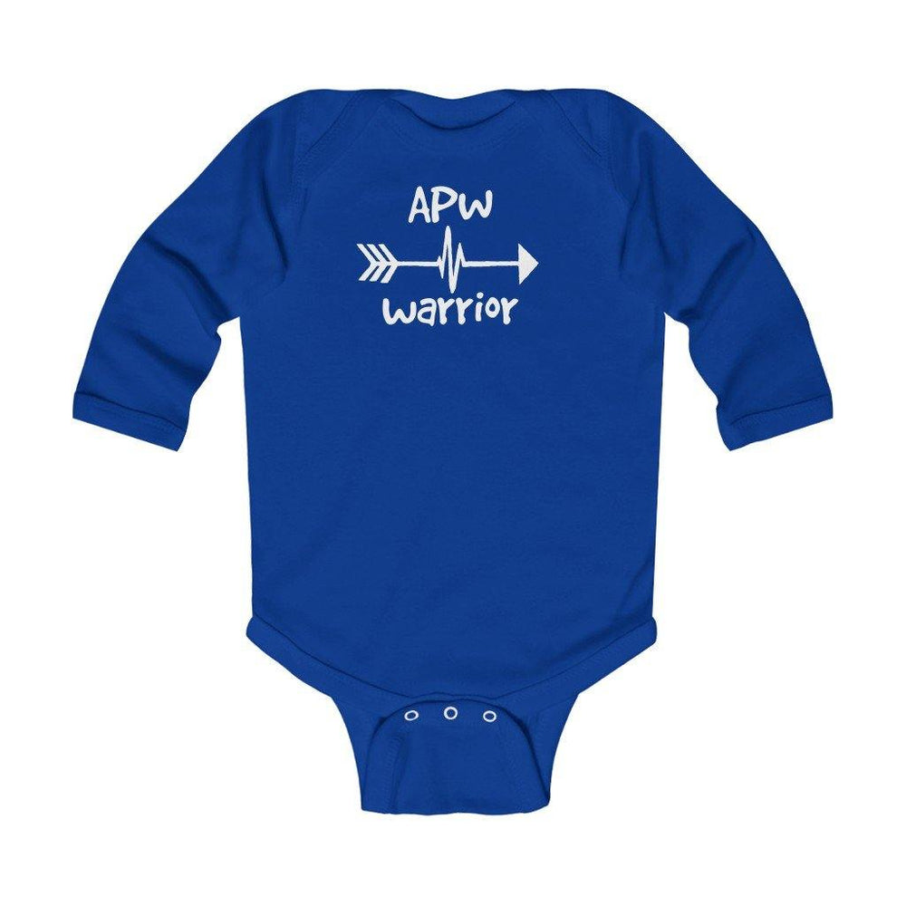 
                  
                    APW Warrior Long-Sleeve Onesie - CHD warrior
                  
                