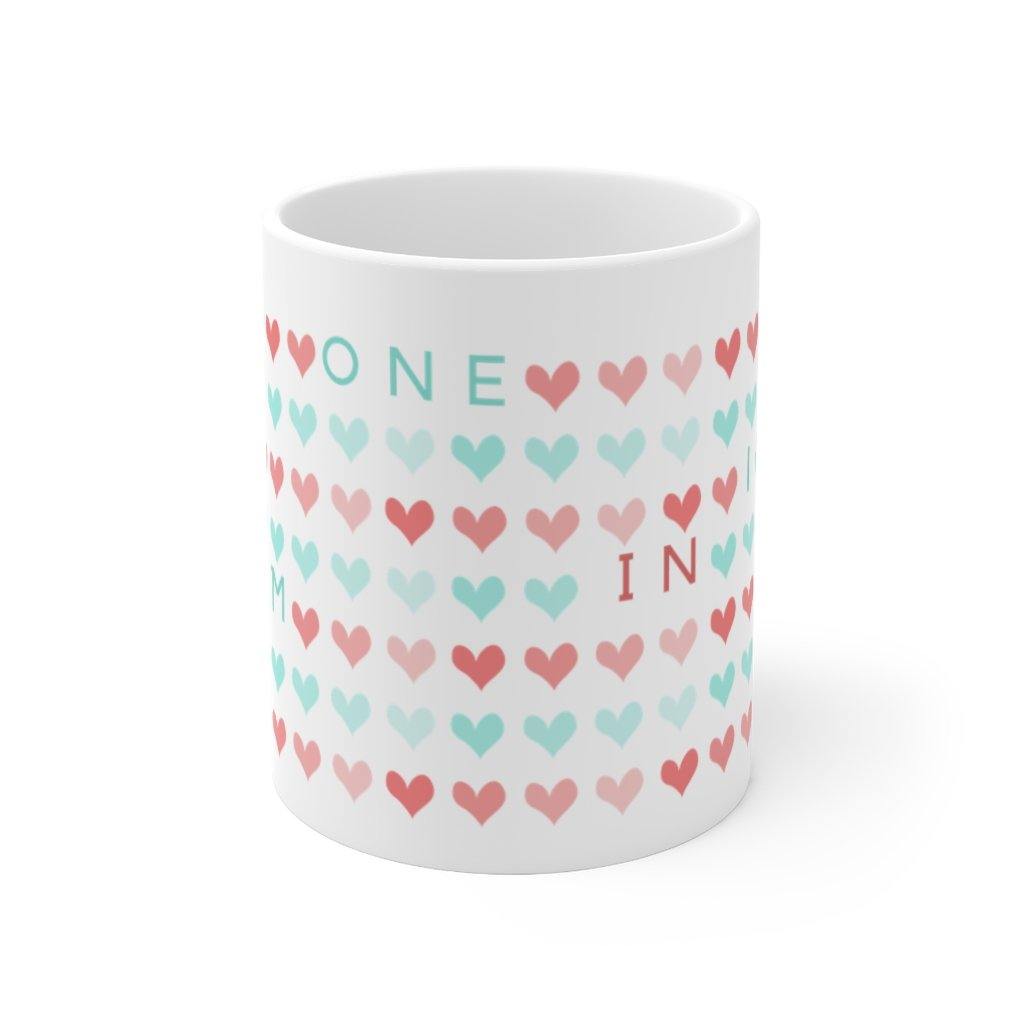 I Am One in 100 11oz Mug - CHD warrior