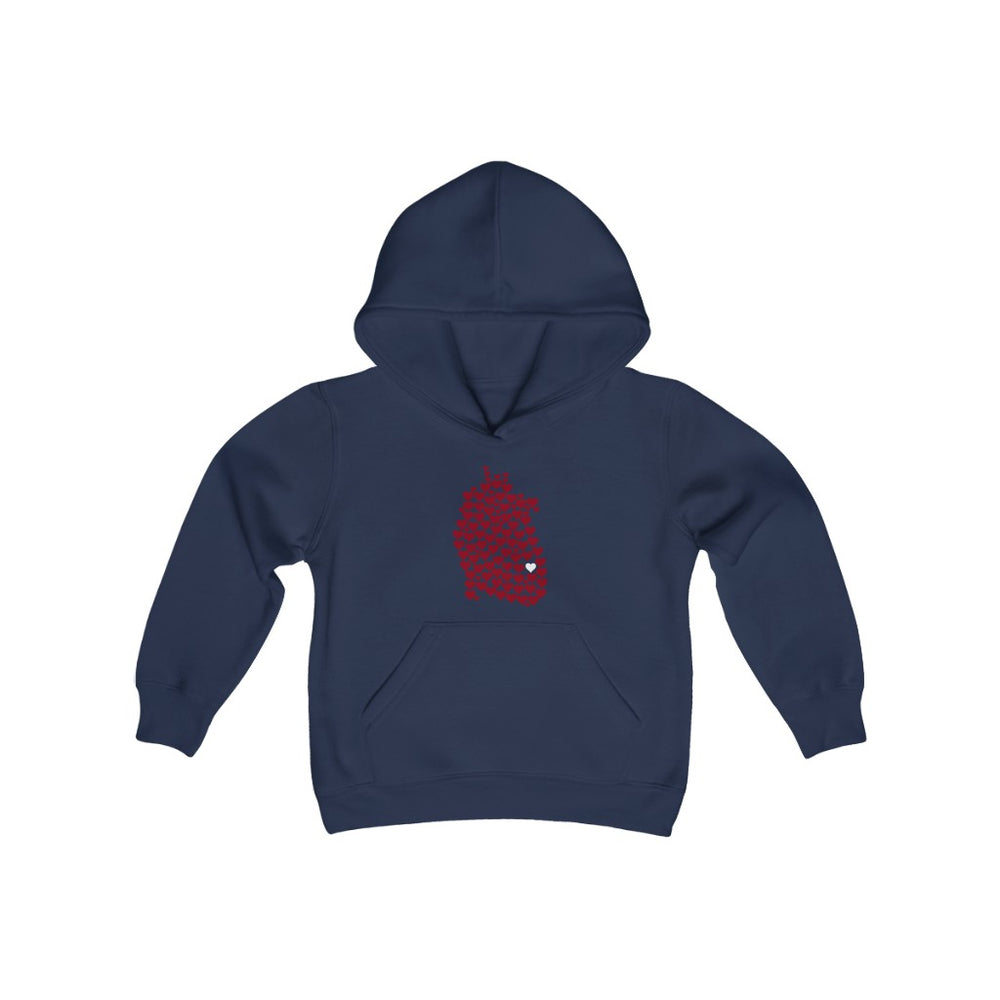 
                  
                    1 in 100 Hearts Kids Hoodie
                  
                