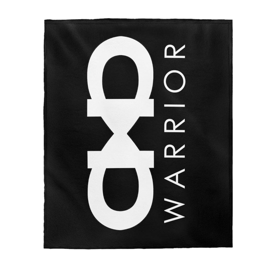 Forever a Warrior Plush Blanket - CHD warrior