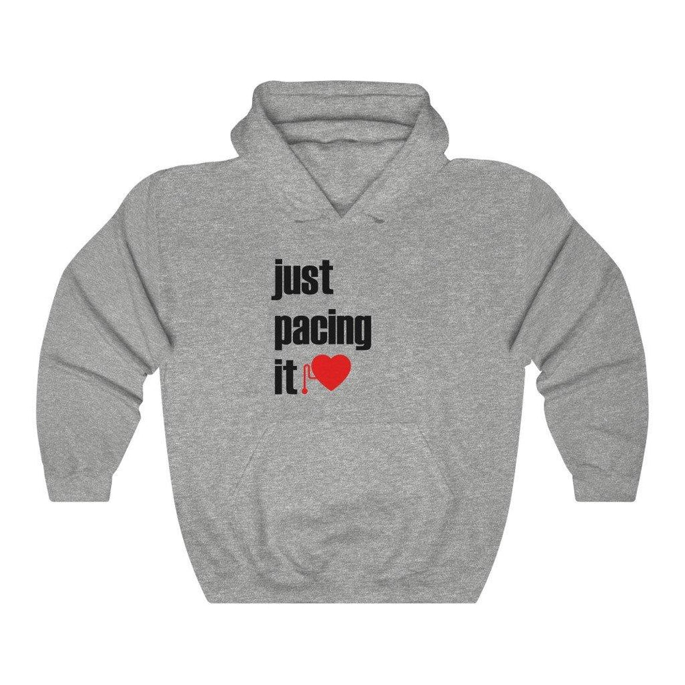 Just Pacing It Hoodie - CHD warrior