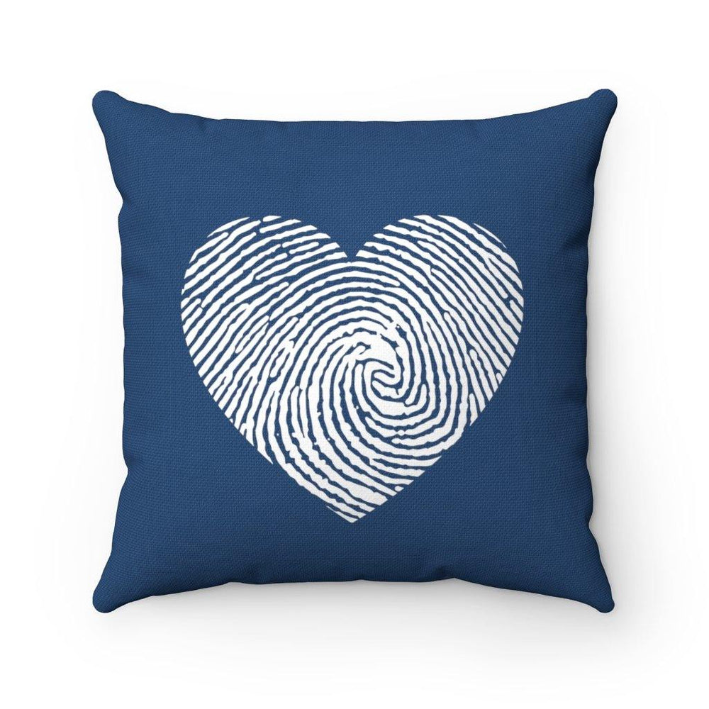 CHD Thumbprint Pillow - CHD warrior