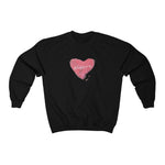 Brushed Heart Warrior Crewneck Sweatshirt - CHD warrior
