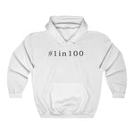 1 in 100 Hoodie - CHD warrior
