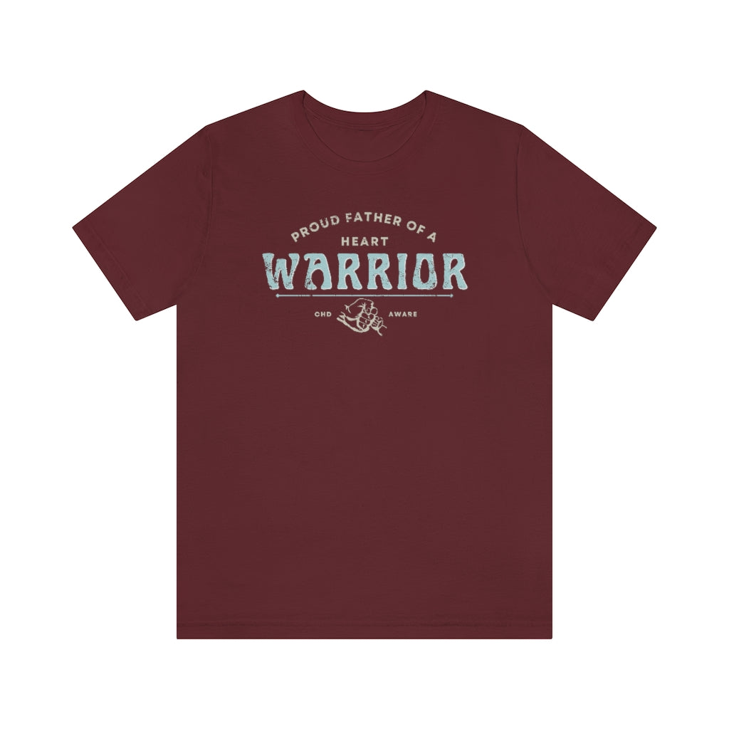 Proud Father of a Heart Warrior Unisex Tee