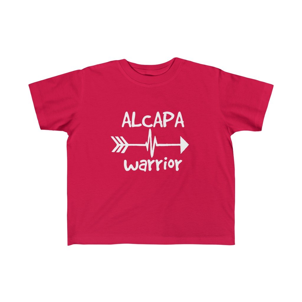 ALCAPA Warrior Toddler Tee - CHD warrior