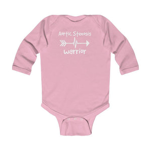 
                  
                    Aortic Stenosis Warrior Long-Sleeve Onesie - CHD warrior
                  
                