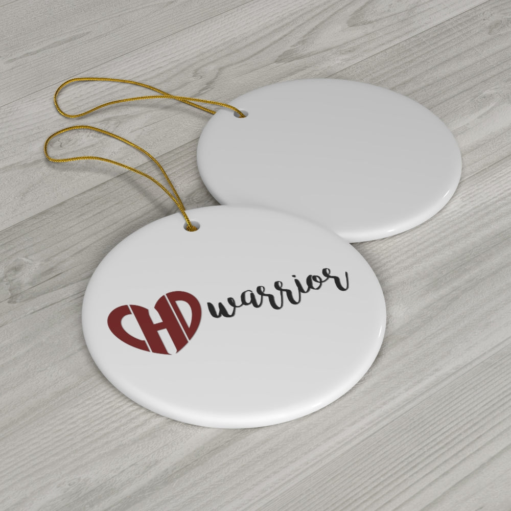 
                  
                    *NEW!* CHD Warrior Logo Ceramic Christmas Ornament
                  
                