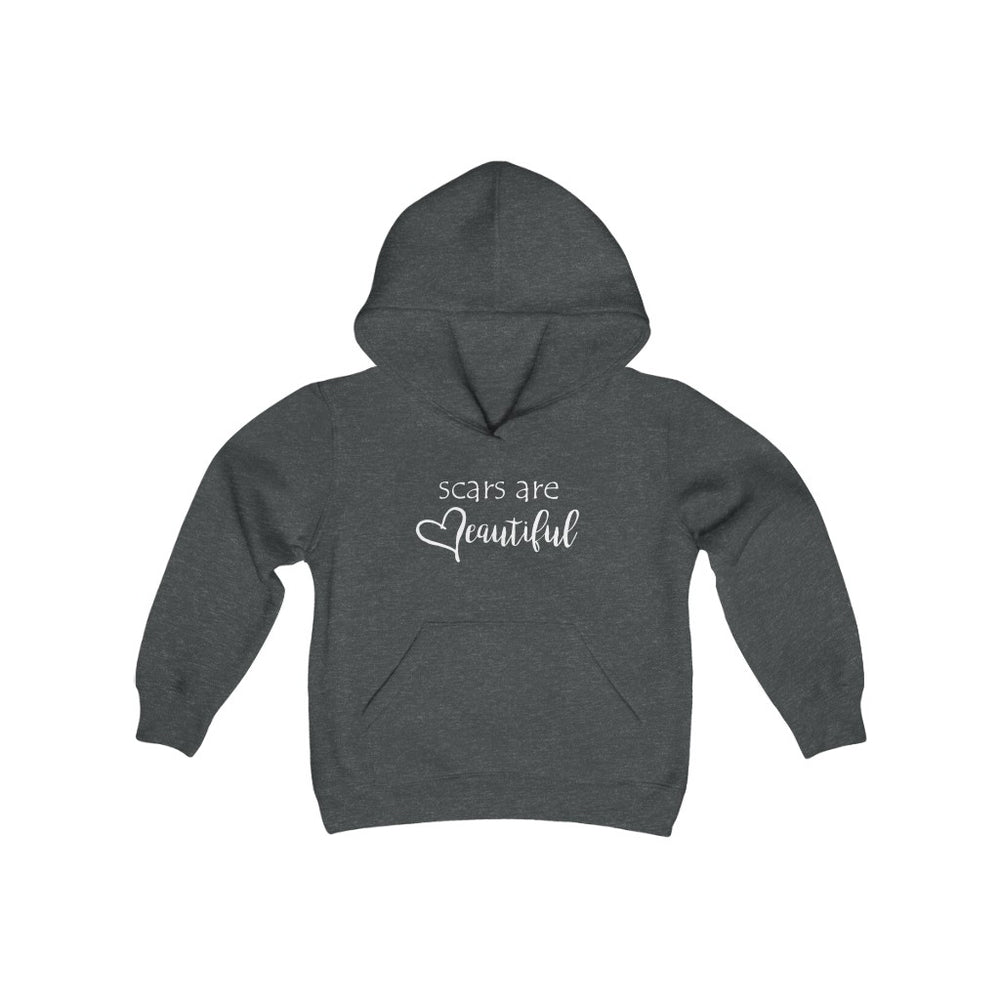 Scars are Beautiful Kids Warrior Hoodie