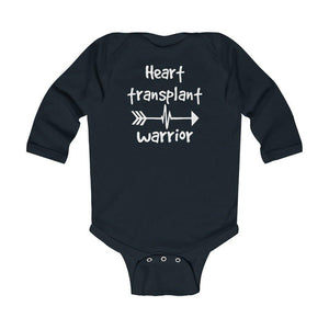 
                  
                    Heart Transplant Warrior Long-Sleeve Onesie - CHD warrior
                  
                
