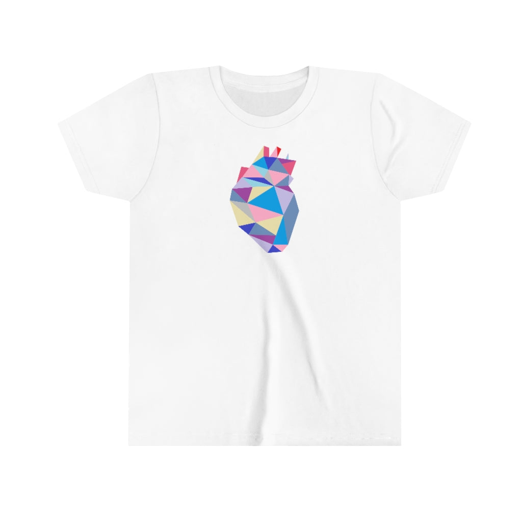 
                  
                    Abstract Heart Youth Tee
                  
                