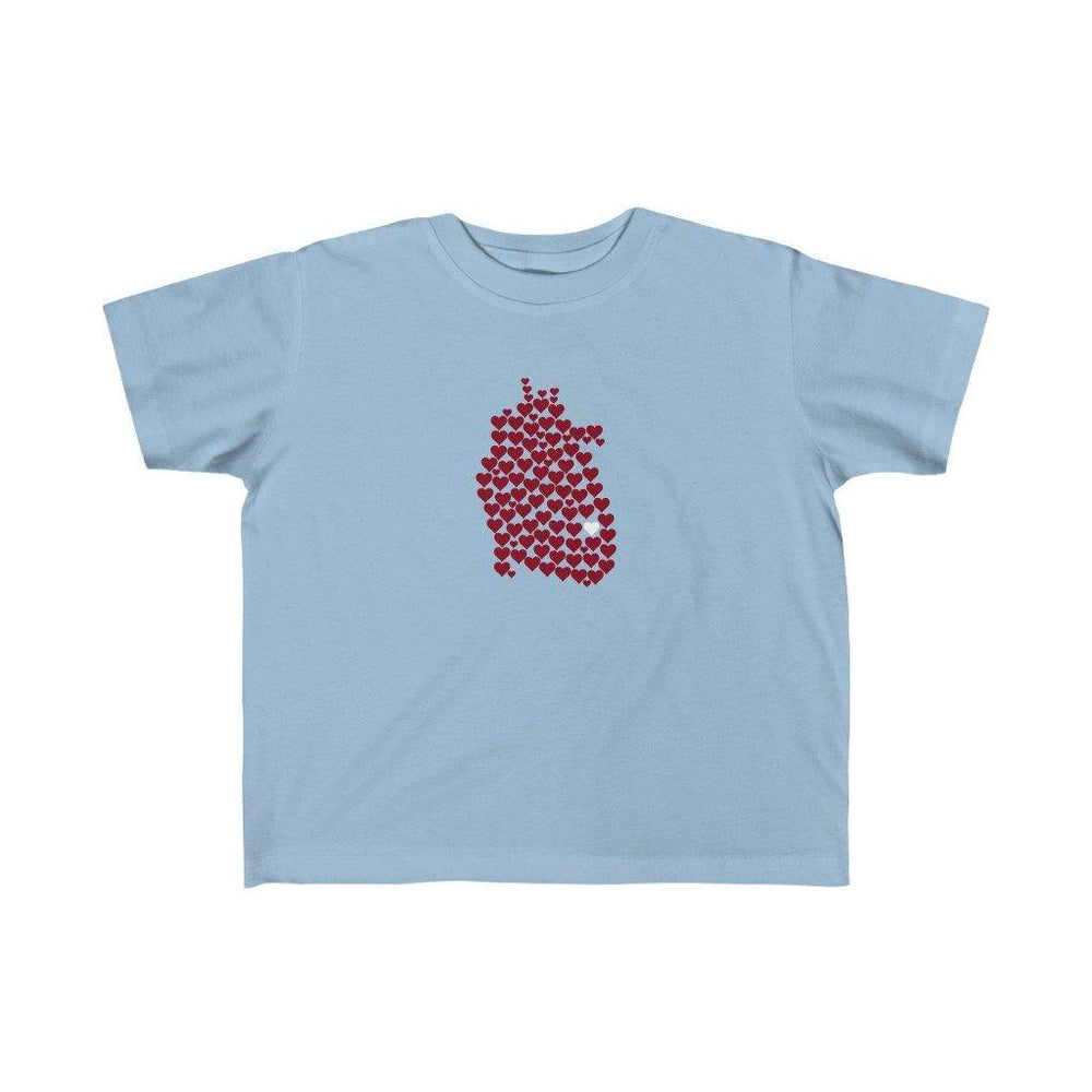 
                  
                    Toddler 1 in 100 Hearts Tee - CHD warrior
                  
                