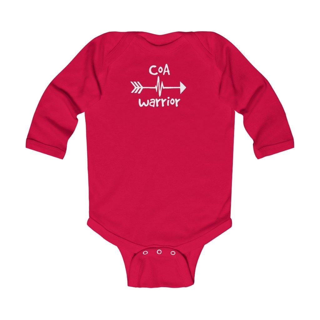 
                  
                    CoA Warrior Long-Sleeve Onesie - CHD warrior
                  
                