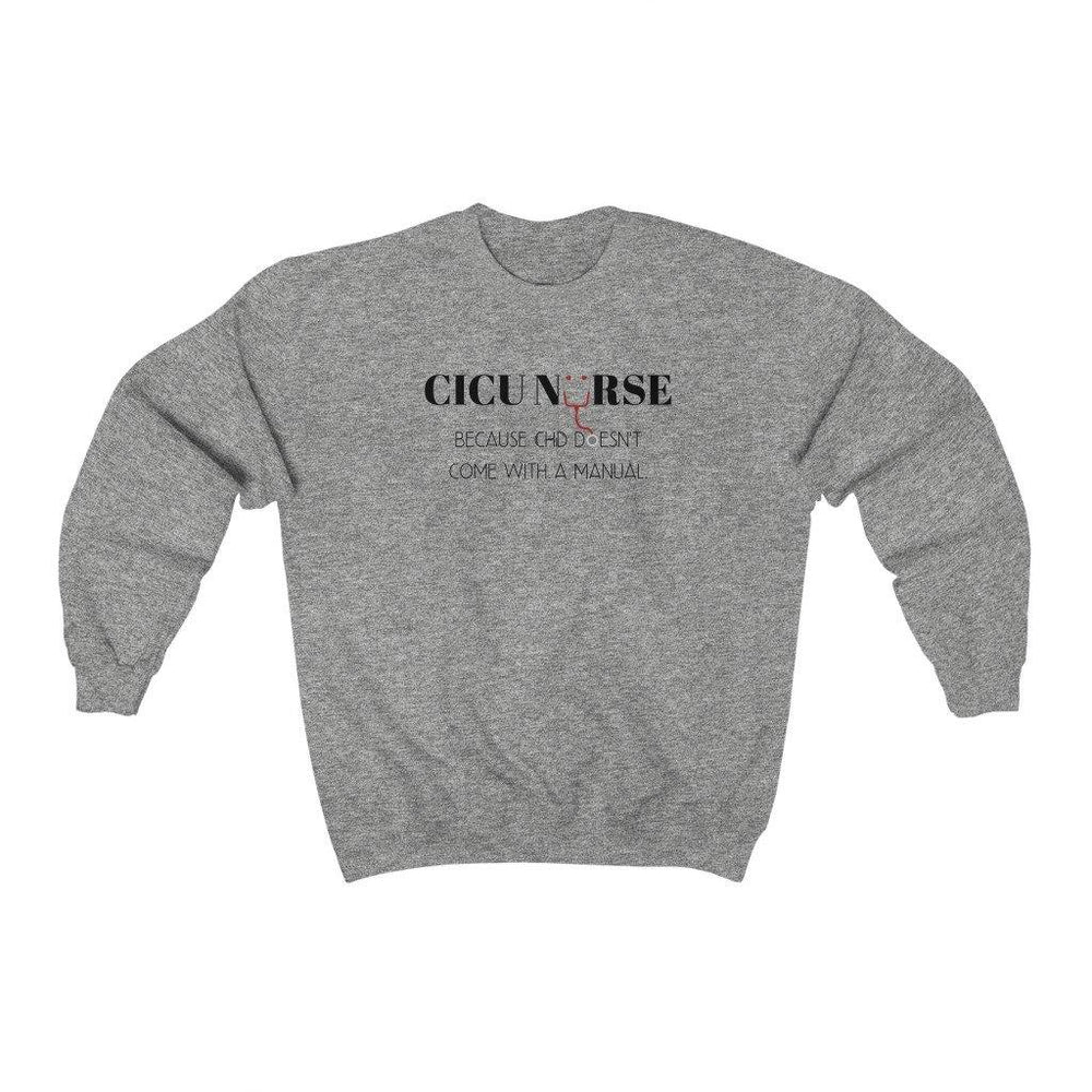 CICU Nurse Crewneck Sweatshirt - CHD warrior