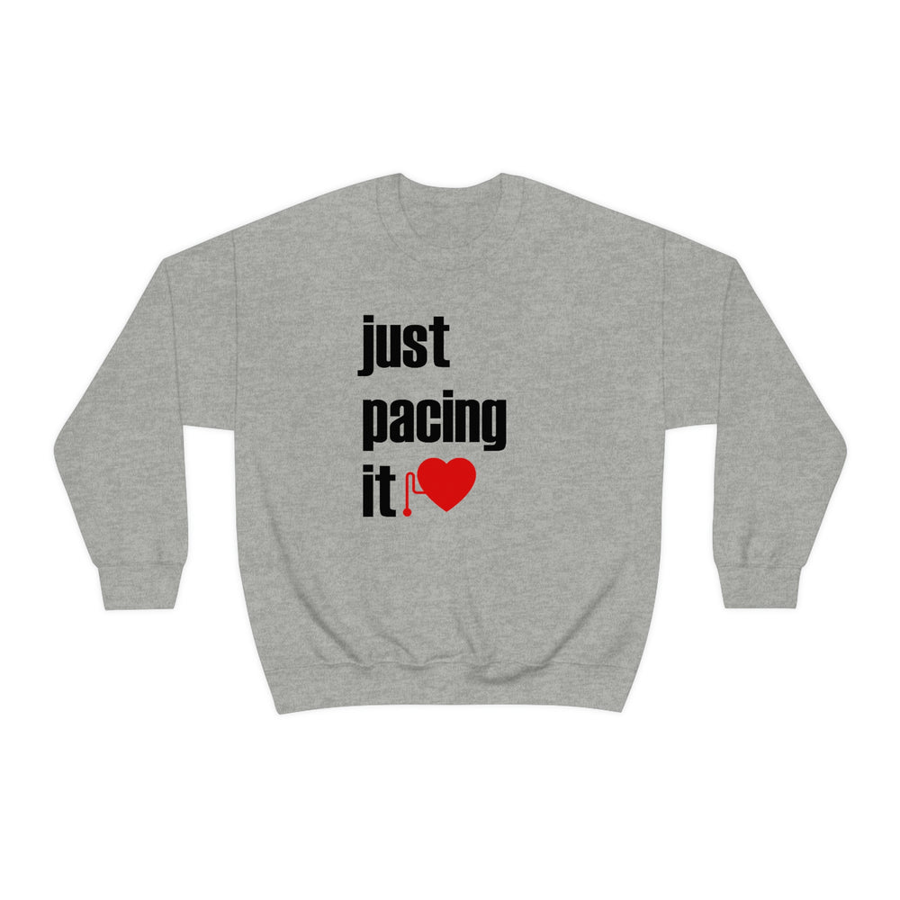 Just Pacing It Crewneck Sweatshirt