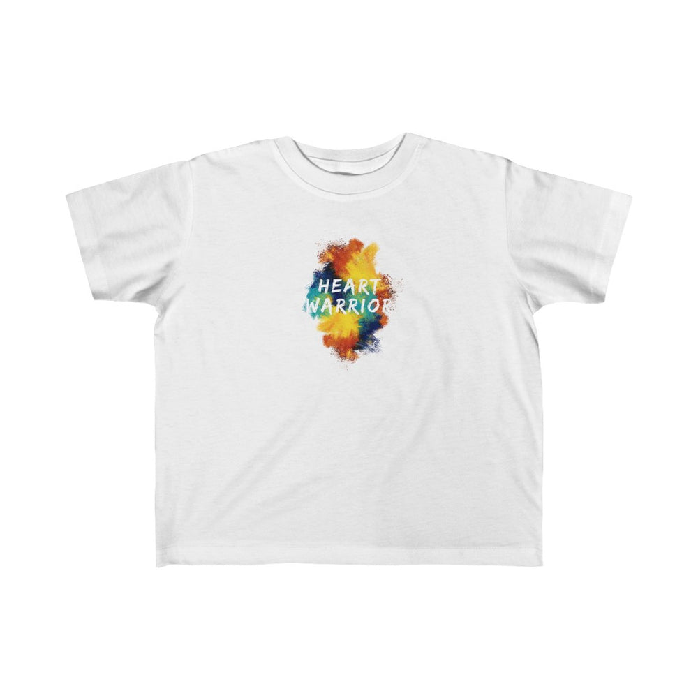 Toddler Heart Warrior Watercolor Tee