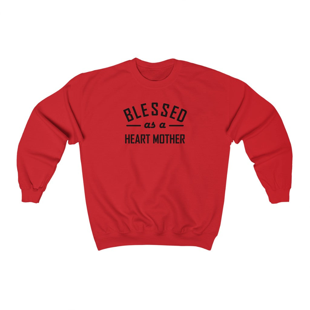 
                  
                    Blessed as a Heart Mother Crewneck Sweatshirt
                  
                