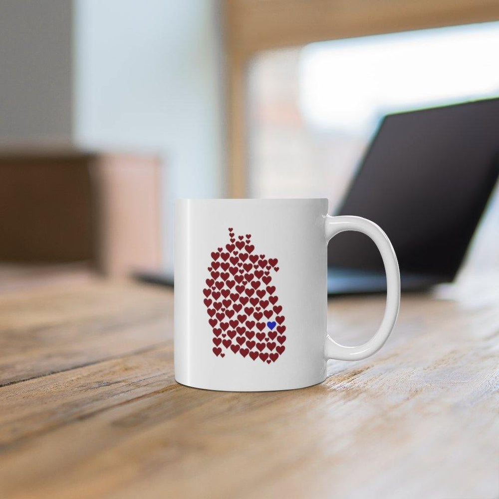 
                  
                    1 in 100 Hearts Mug 11oz - CHD warrior
                  
                