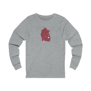 
                  
                    1 in 100 Hearts Unisex Long Sleeve Tee
                  
                