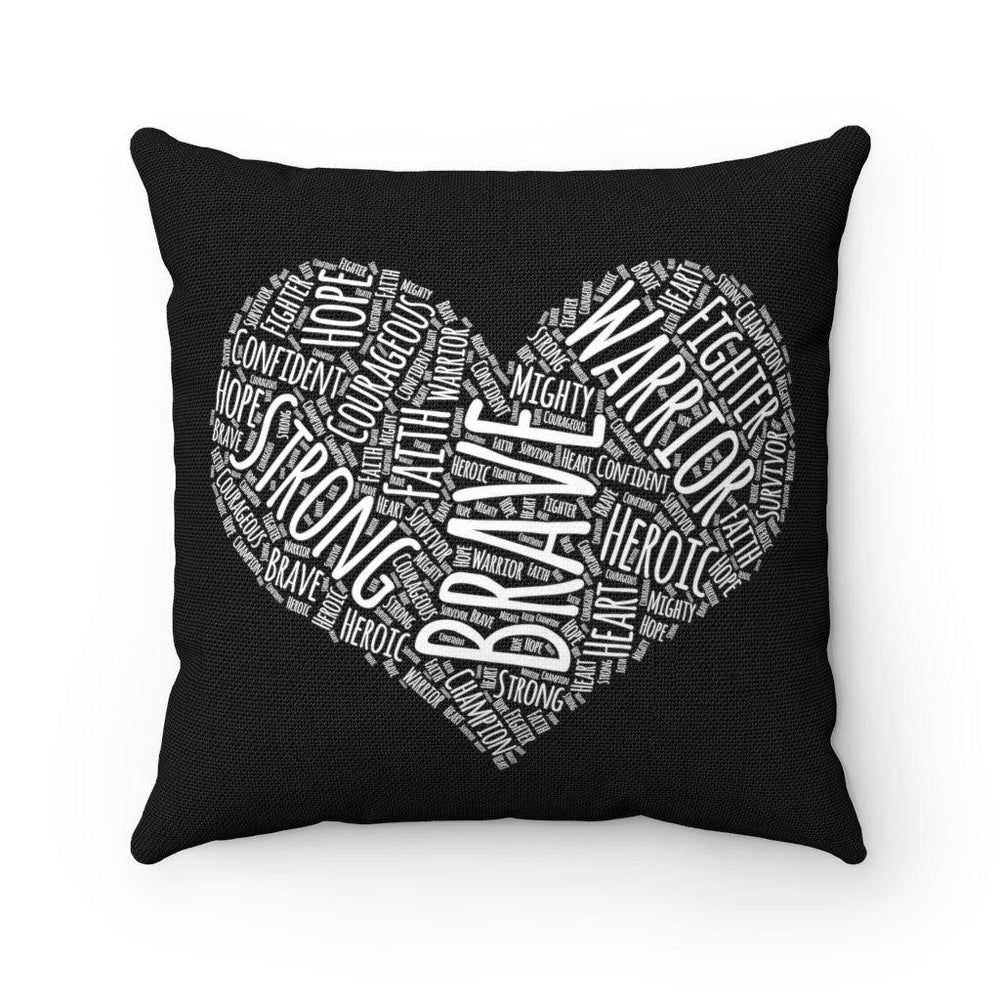 If My Heart Had Words Pillow - CHD warrior