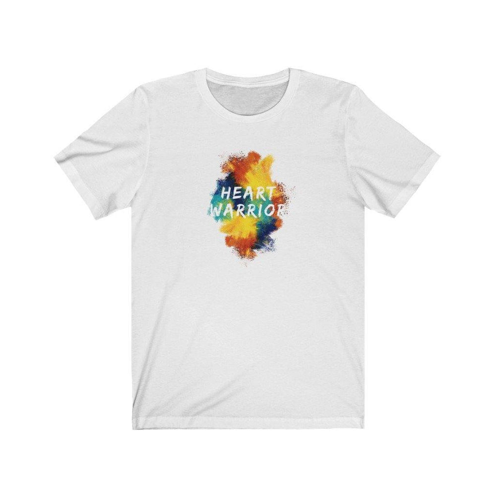 Heart Warrior Watercolor Unisex Tee - CHD warrior