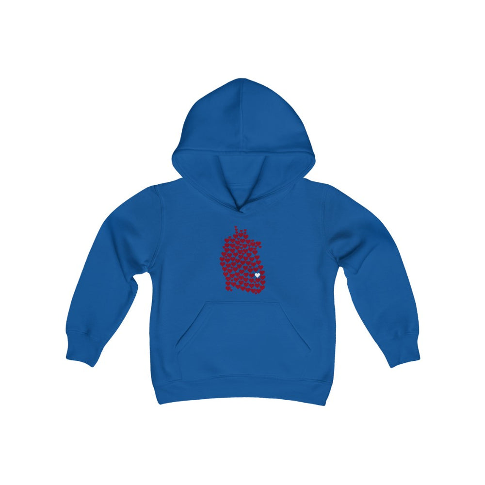 
                  
                    1 in 100 Hearts Kids Hoodie
                  
                