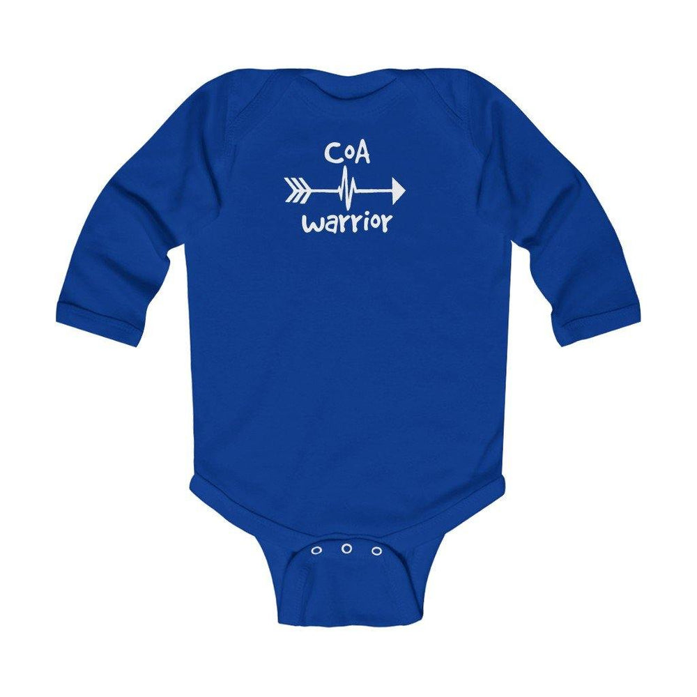 
                  
                    CoA Warrior Long-Sleeve Onesie - CHD warrior
                  
                