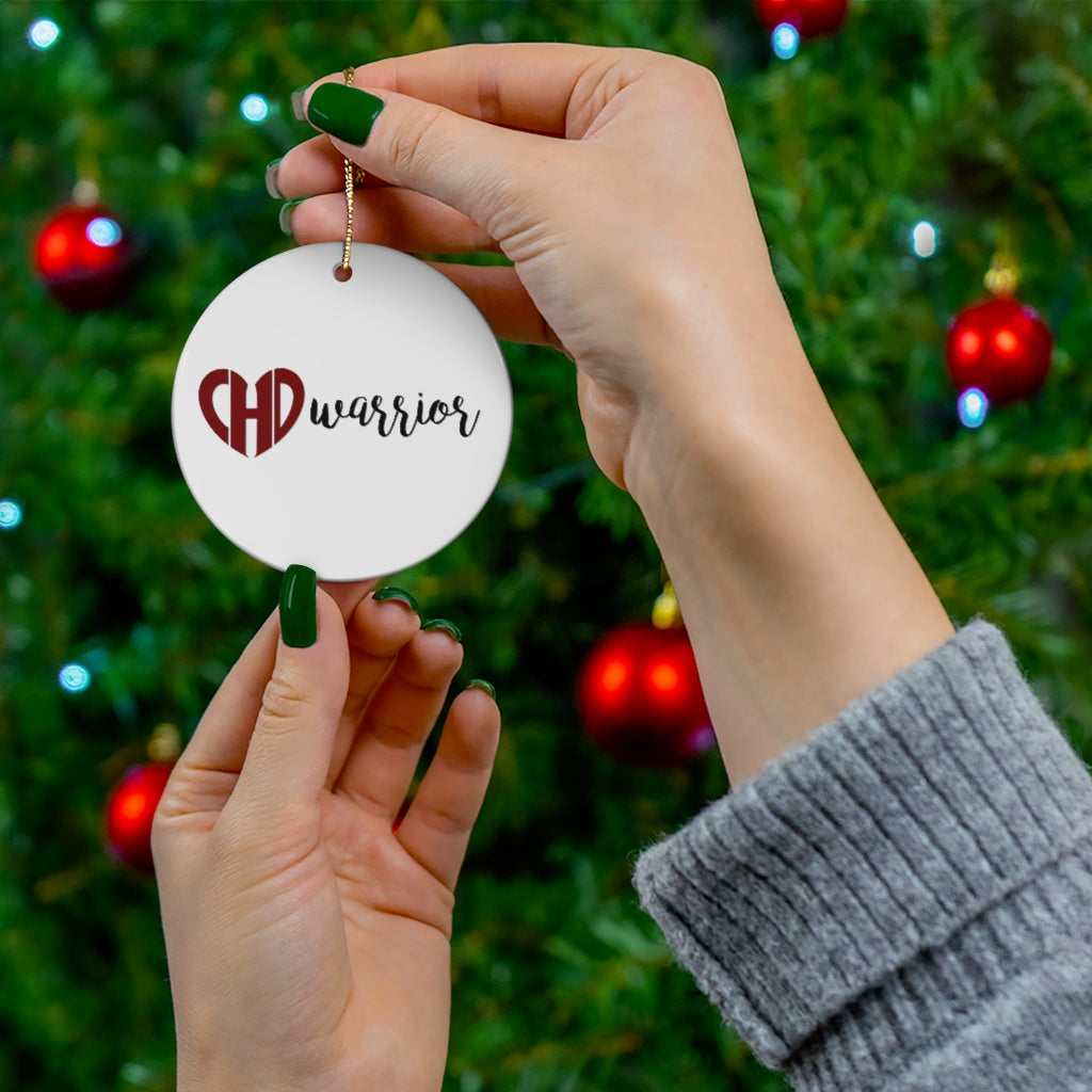 
                  
                    *NEW!* CHD Warrior Logo Ceramic Christmas Ornament
                  
                