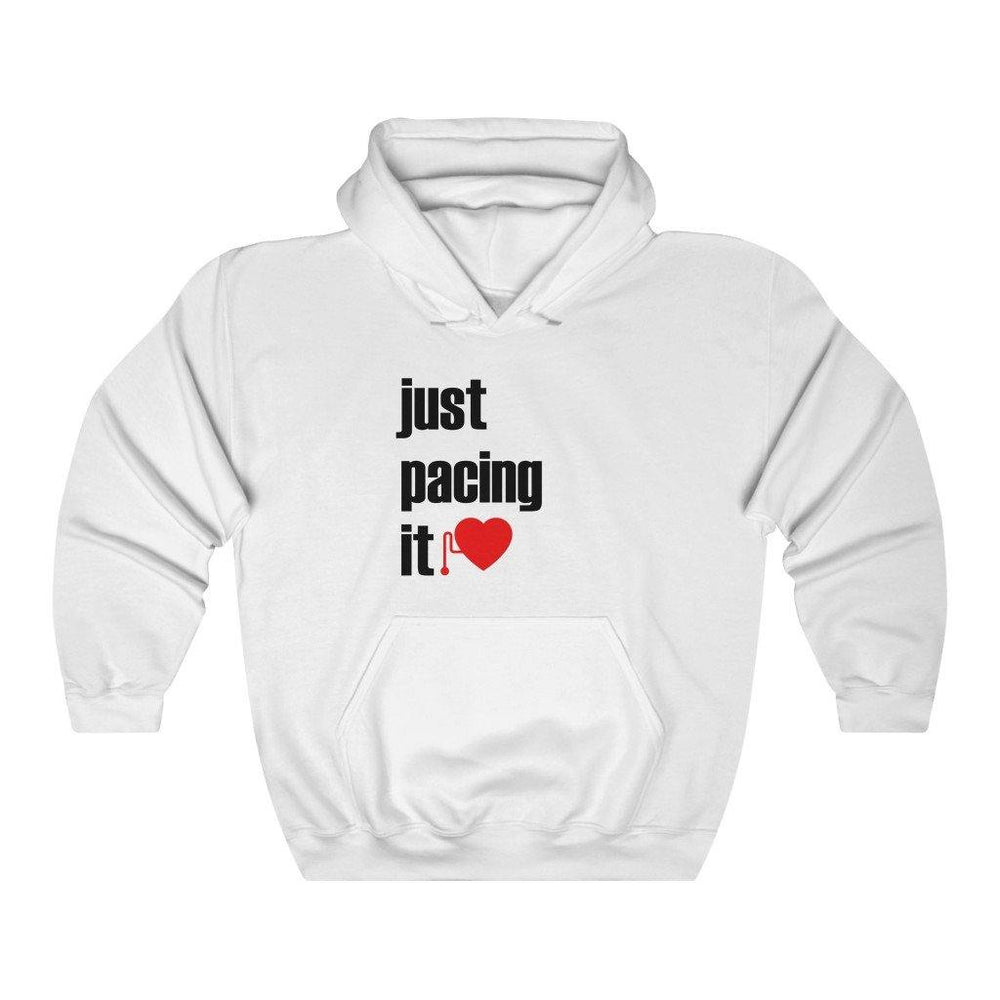 Just Pacing It Hoodie - CHD warrior